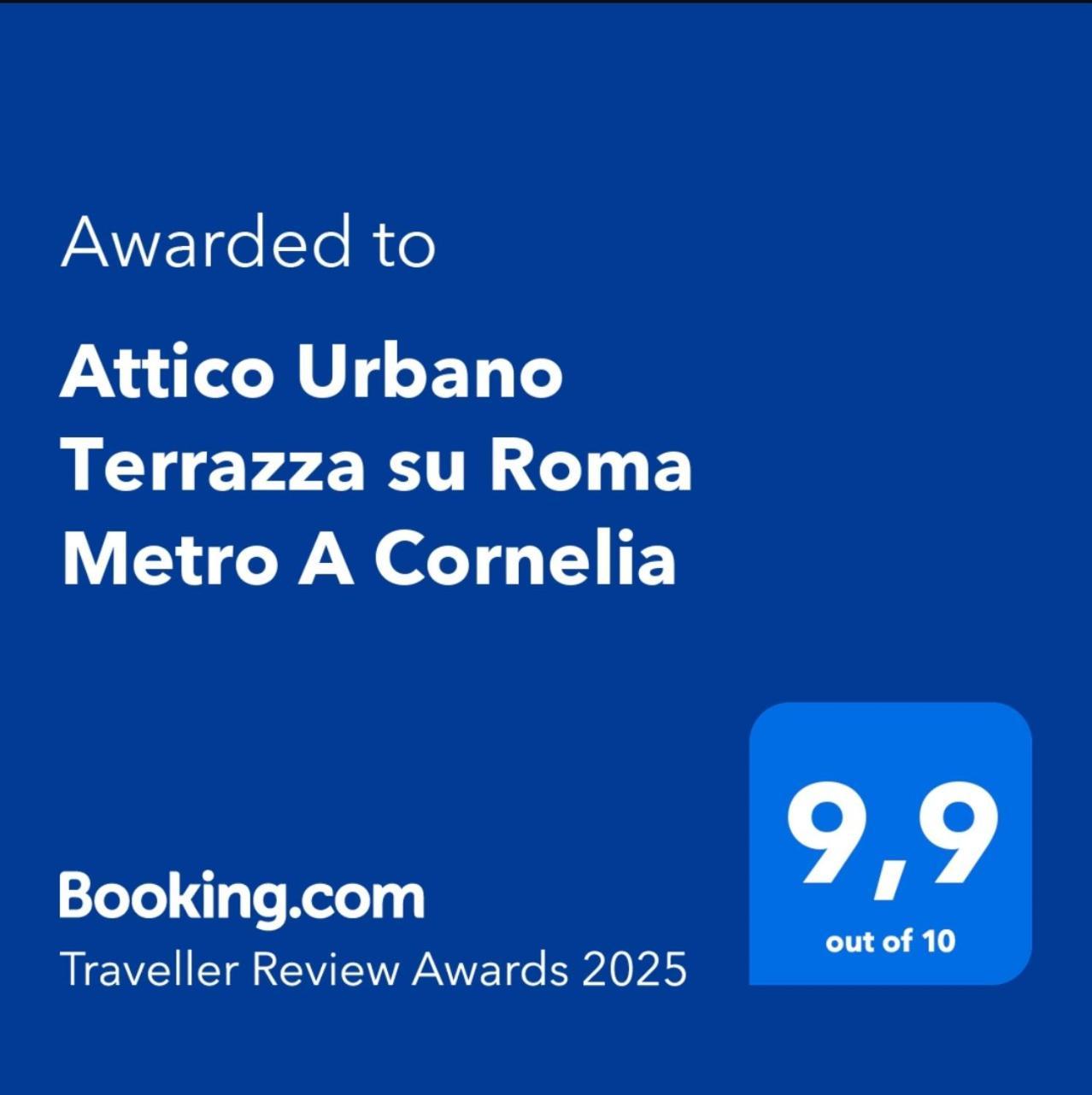 شقة Attico Urbano Terrazza Su Roma Metro A Cornelia المظهر الخارجي الصورة